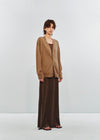 SWAYING 25 Early Autumn Outline Cashmere Cardigan SW-SW25PF1T17C2-KQ Khaki
